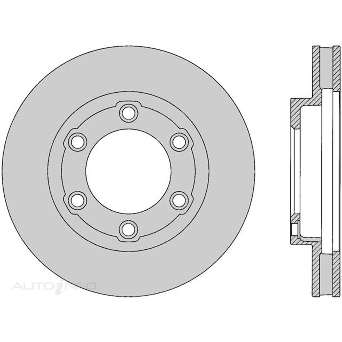 IBS Brake Rotor - Single, BR180 | Supercheap Auto