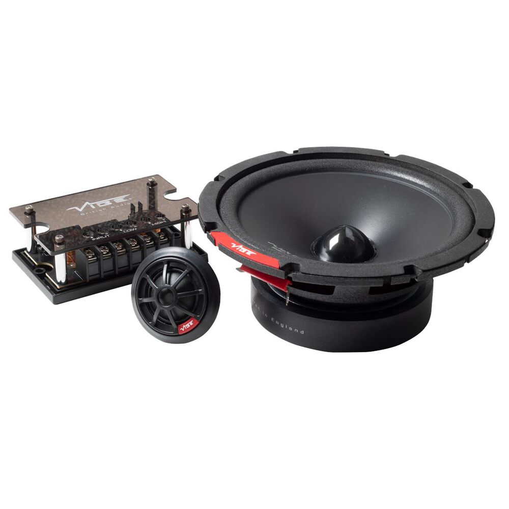 Vibe Slick 6.5" Coaxial Speaker 300 Watts, 2 Way, SLICK6SQCV9