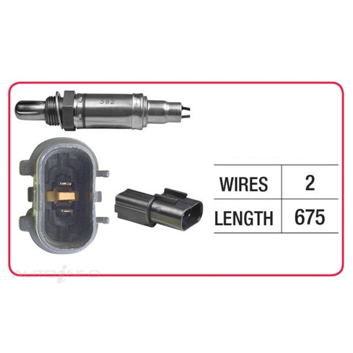 OX SENSOR - MITSUBISHI 2 WIRE, , scaau_hi-res