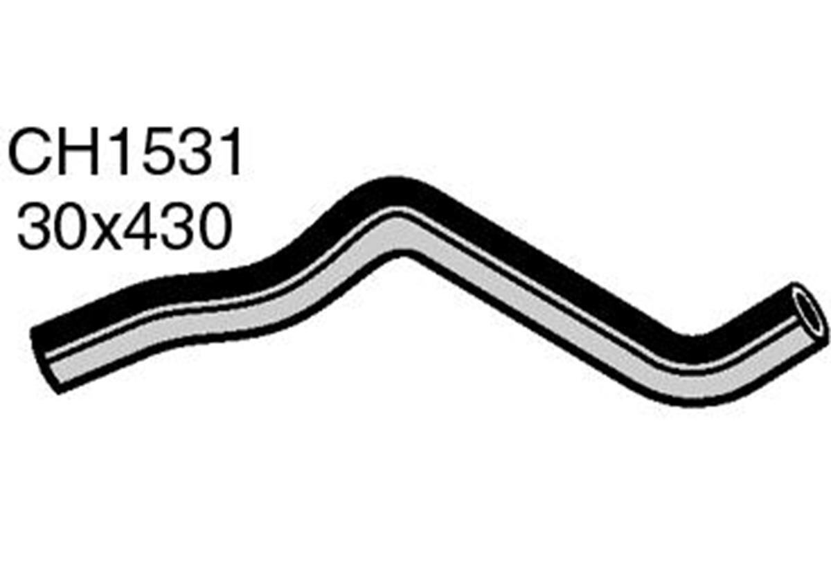 Radiator Lower Hose  - TOYOTA COROLLA AE82R - 1.6L I4  PETROL - Manual & Auto, , scaau_hi-res