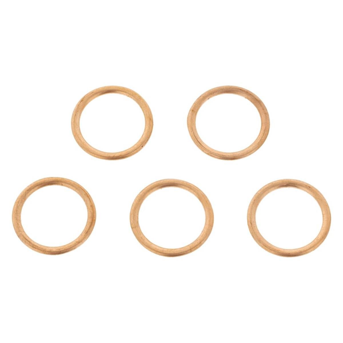 Pkt 5 SUMP PLUG WASHERS COPPER CRUSHABLE 20mm x 26mm x 1.5mm, , scaau_hi-res