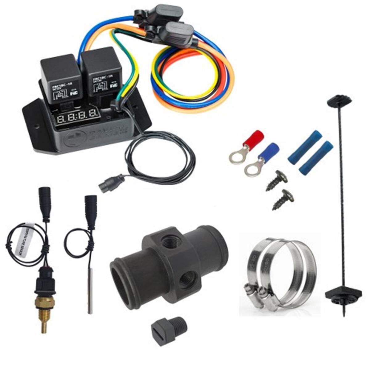 DIGITAL THERMATIC FAN SWITCH KIT W/- ABOVE + 1/8" SENSOR, , scaau_hi-res