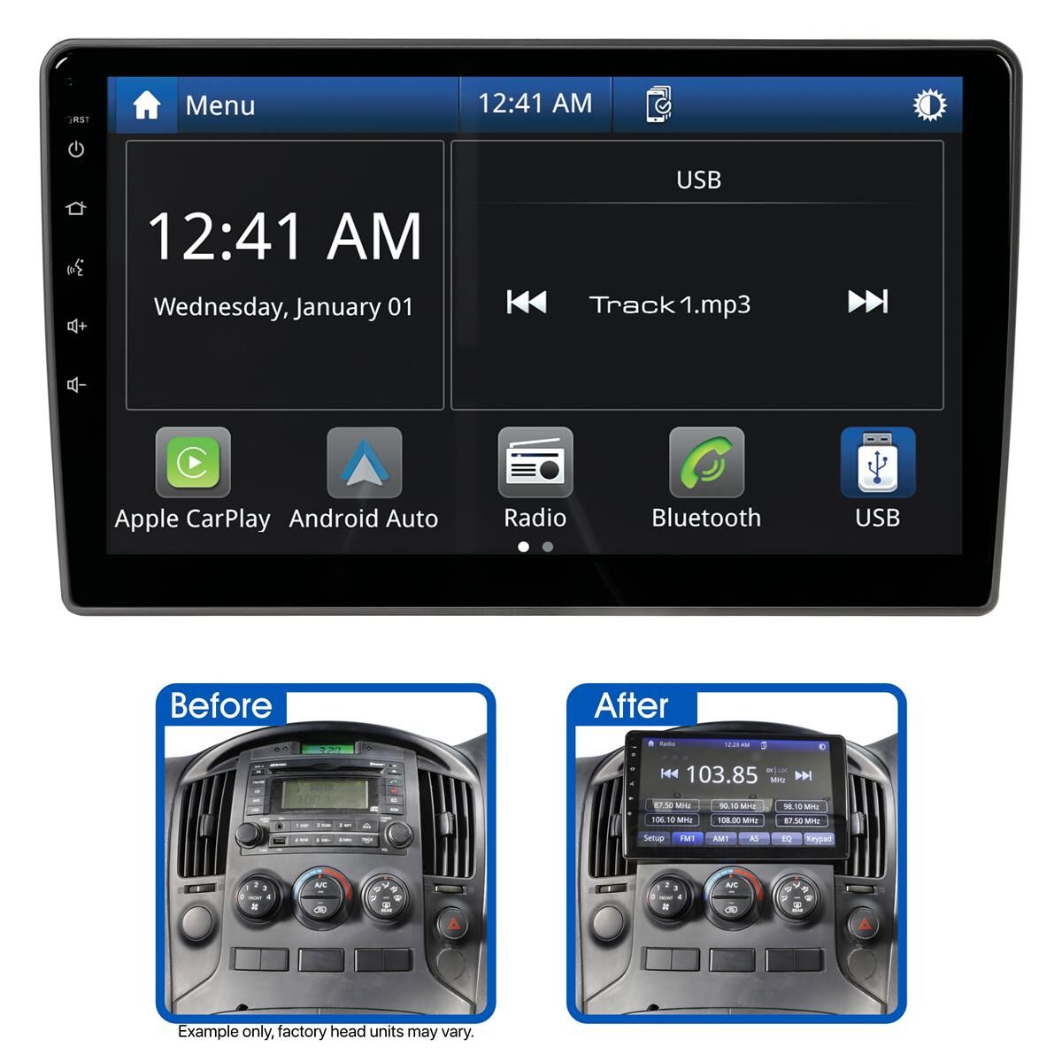 9" MULTIMEDIA RECEIVER TO SUIT HYUNDAI ILOAD & IMAX (2008-2010), , scaau_hi-res