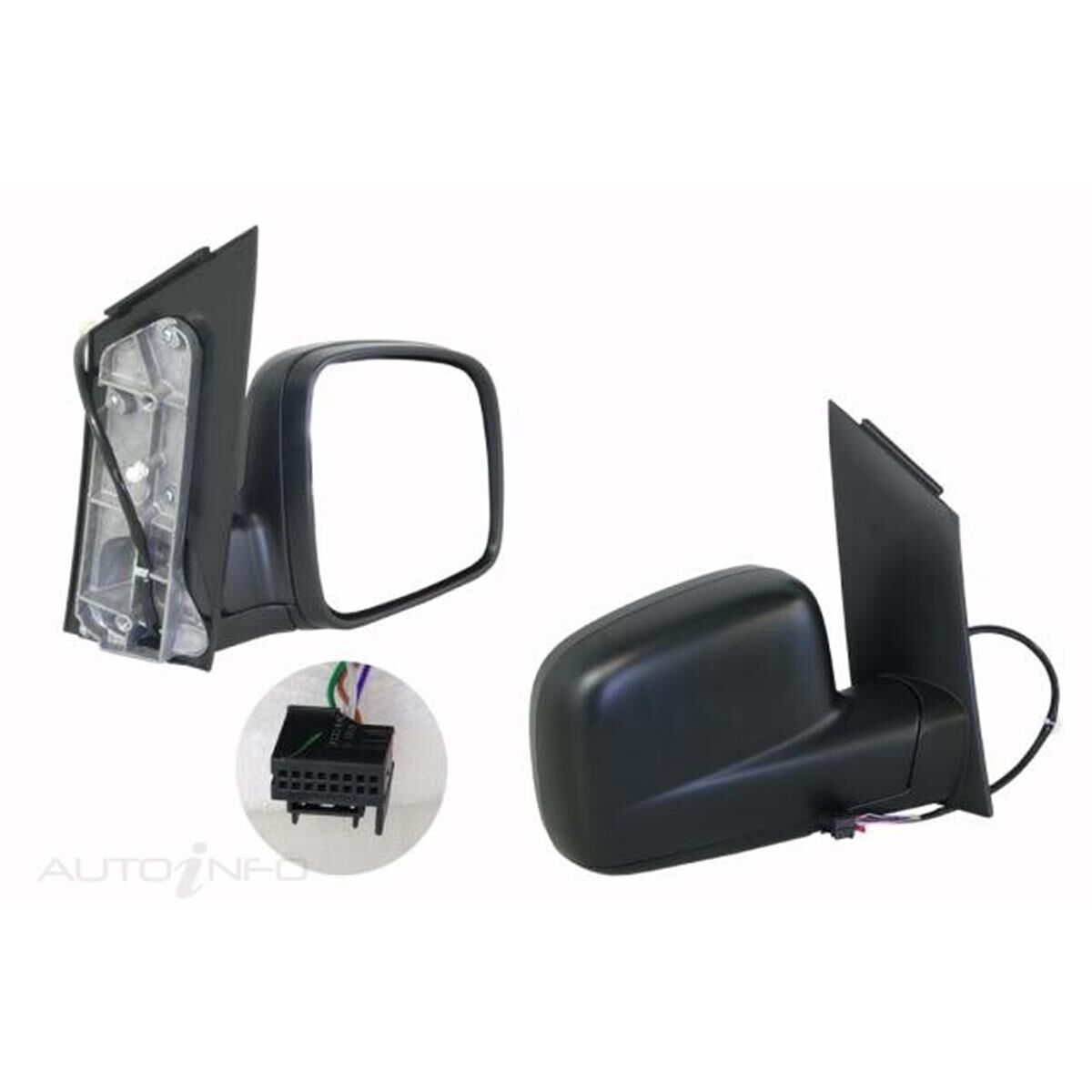 VOLKSWAGEN CADDY  2K  02/2005 ~ 07/2010  ELECTRIC DOOR MIRROR  RIGHT HAND SIDE, , scaau_hi-res