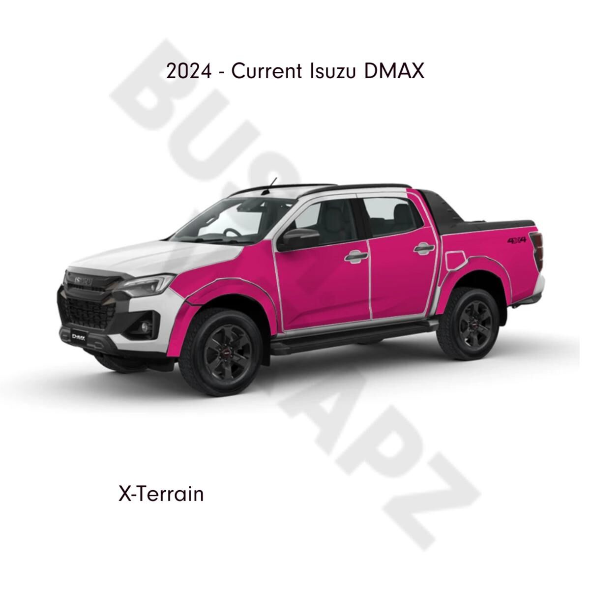 BUSHWRAPZ ADVANCE DIY 4WD KIT FOR ISUZU DMAX DUAL CAB 2024 - CURRENT - X-TERRAIN (TUB INCLUDED), , scaau_hi-res