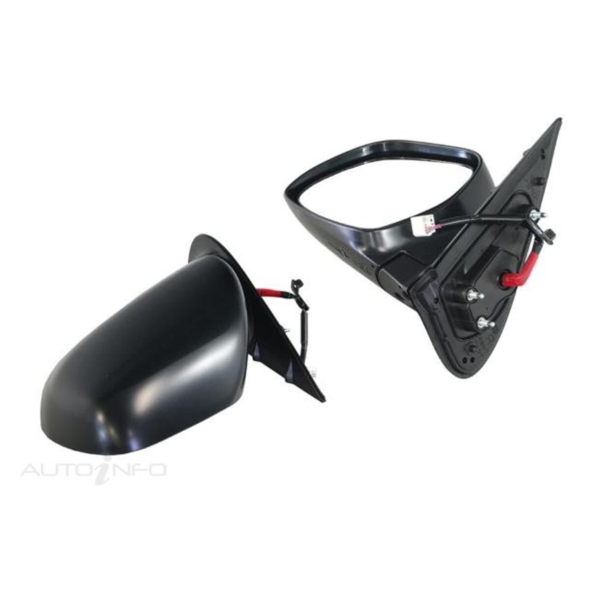 TOYOTA HIACE  TRH/KDH  12/2013 ~ ONWARDS  DOOR MIRROR  RIGHT HAND SIDE  BLACK ELECTRIC, , scaau_hi-res