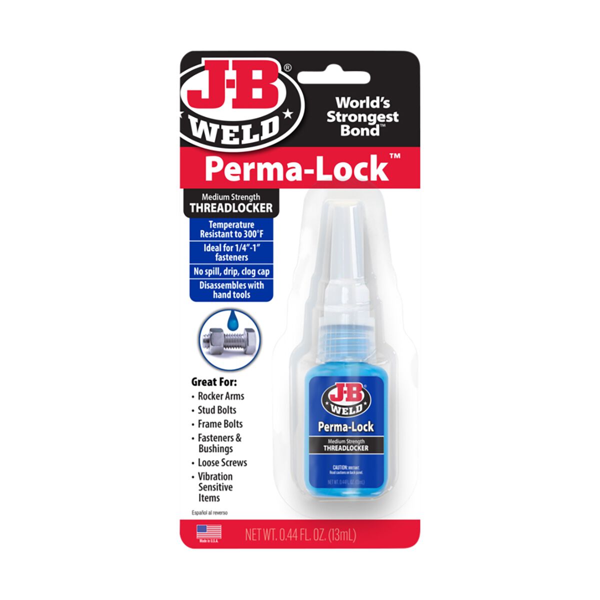 JB WELD PERMA-LOCK HIGH STRENGTH 13ML, , scaau_hi-res