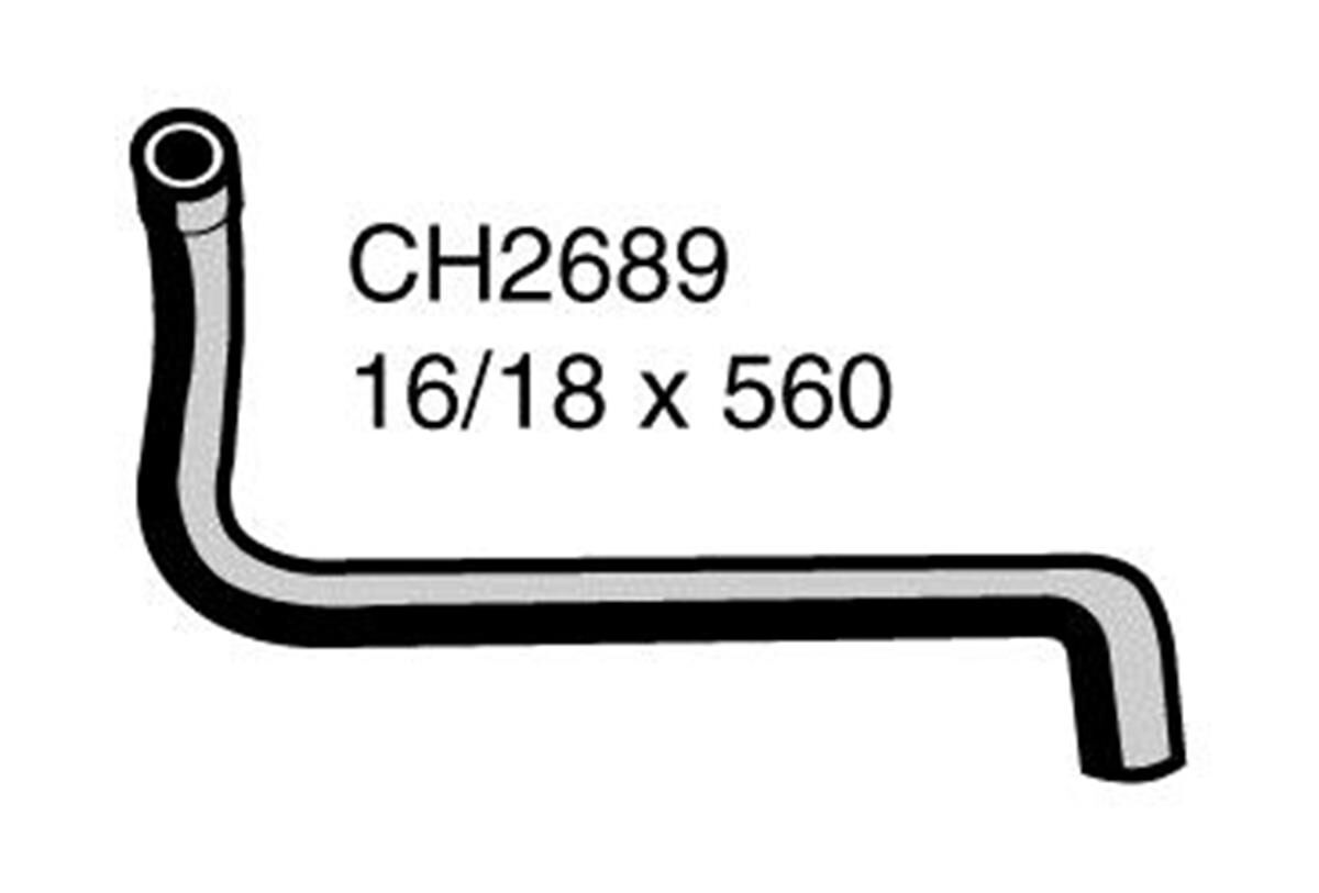 Heater Hose  - TOYOTA HILUX RZN149R - 2.7L I4  PETROL - Manual & Auto, , scaau_hi-res
