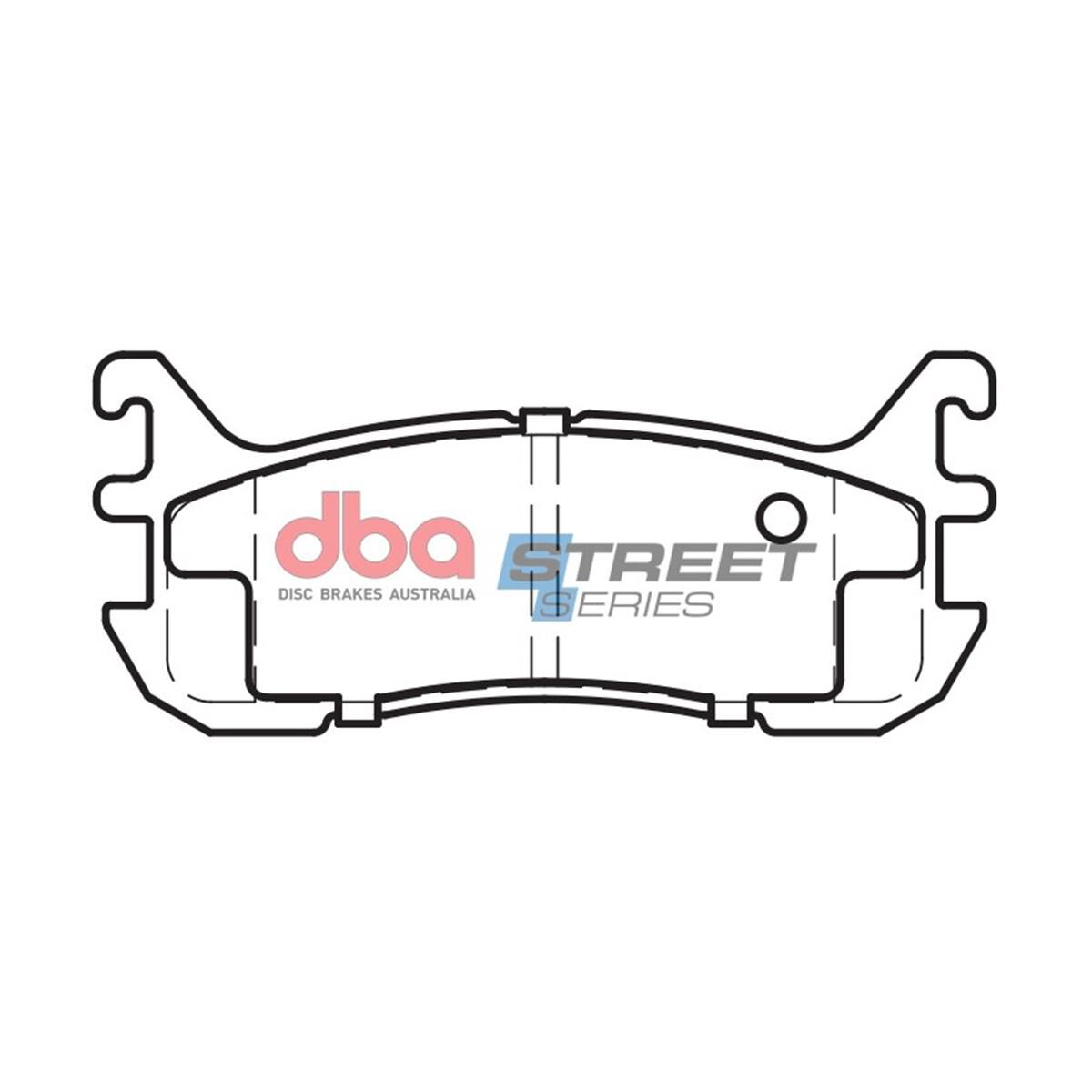 DBA SS STREET SERIES BRAKE PADS [ Ford & Mazda 1993-98 R ], , scaau_hi-res