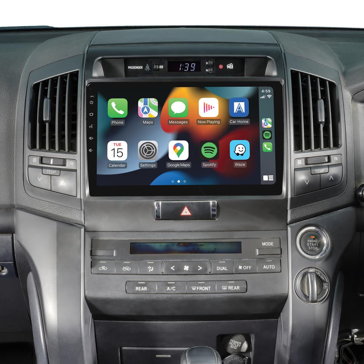 10" MULTIMEDIA RECEIVER TO SUIT TOYOTA LANDCRUISER 200 SERIES (2012-2021) - NO SWC, , scaau_hi-res