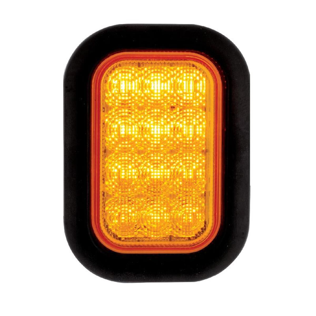 LED REAR DIRCT INDICATOR LAMP10-30V WITH VINYL GROMMET IP67, , scaau_hi-res