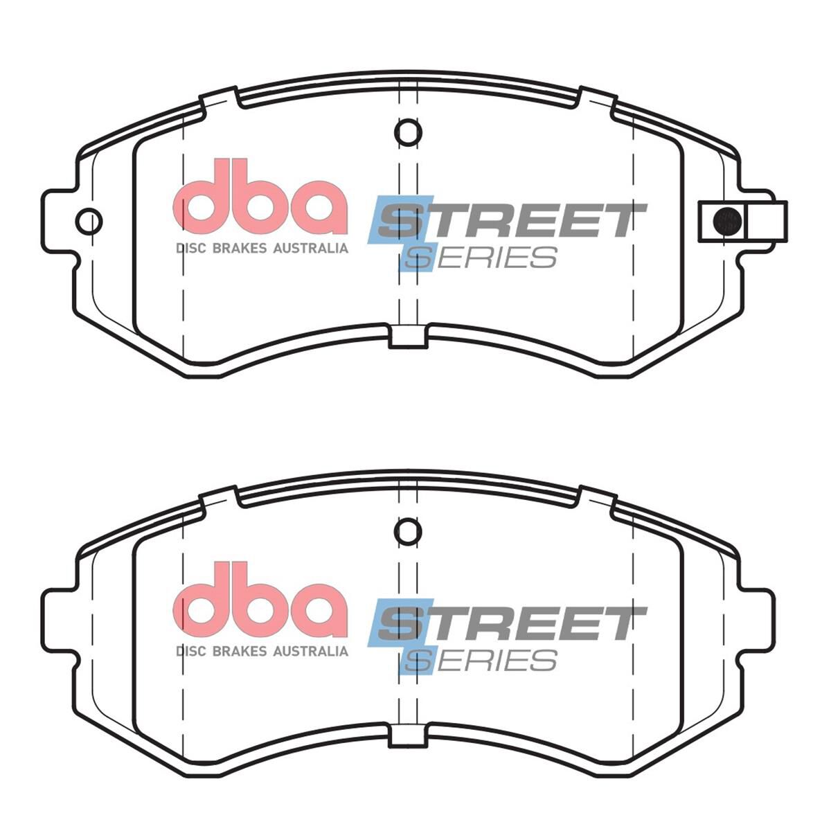 DBA SS STREET SERIES BRAKE PADS [ Nissan GU Y61 97-14 R ], , scaau_hi-res