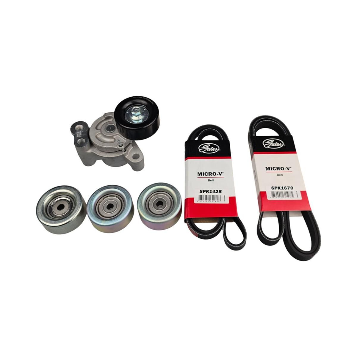 DRIVE BELT W/TENSIONER & PULLEYS, , scaau_hi-res