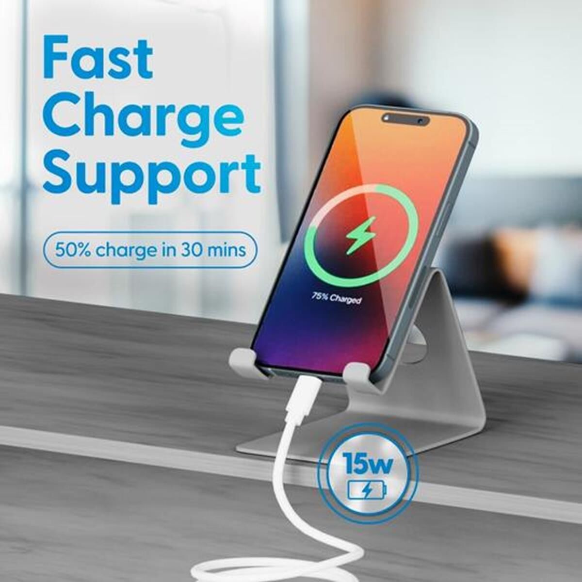 LASER USB TYPE C CABLE 60W WHITE 1M &ndash; FAST CHARGE, 10GBPS DATA TRANSFER, , scaau_hi-res