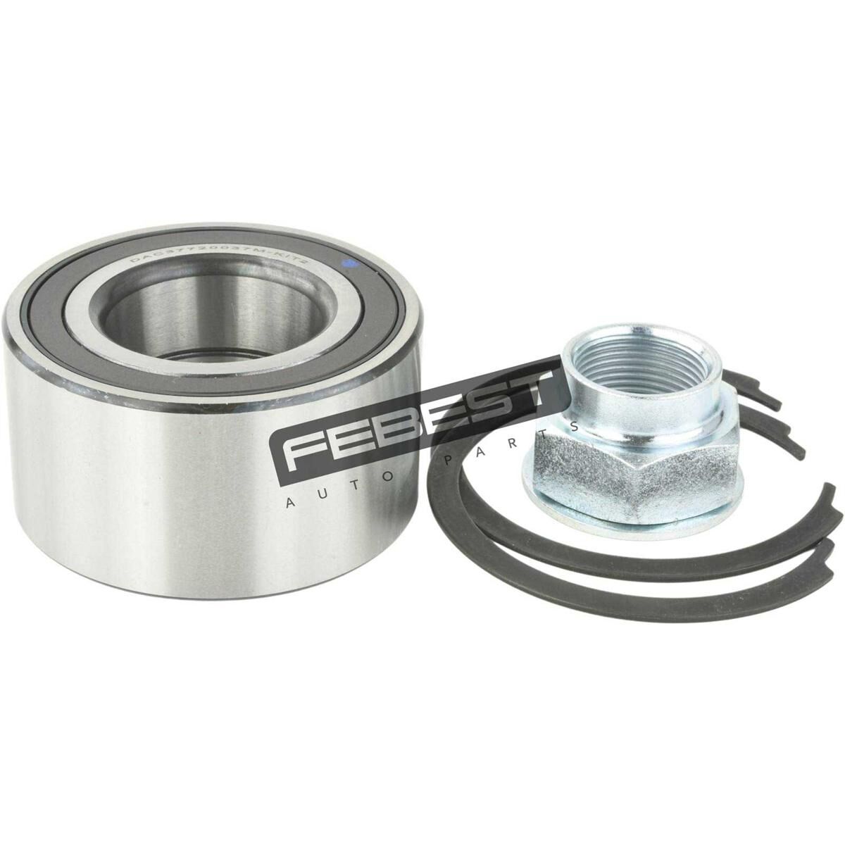 FEBEST Front Wheel Bearing Repair Kit 37X72X37 - DAC37720037M-KIT2 ...