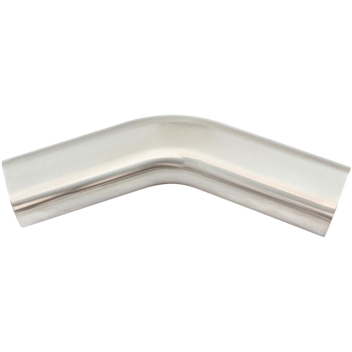 3" 45 DEGREE OVAL EXHAUST TUBE304 S/STEEL 150MM LEG PIPE, , scaau_hi-res