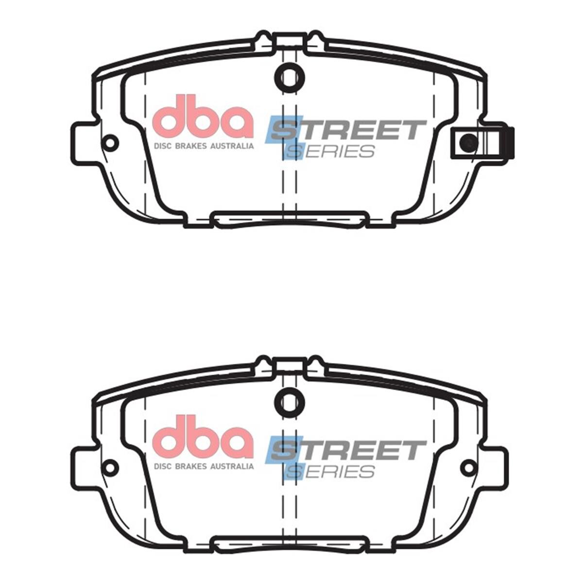 DBA SS STREET SERIES BRAKE PADS [ Mazda MX-5 2005 - 2014 R ], , scaau_hi-res