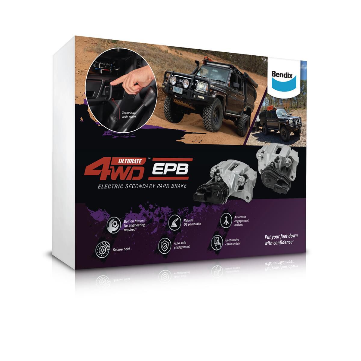 BENDIX Ultimate 4WD Secondary Electronic Park Brake - UW4D-SEPB401, , scaau_hi-res