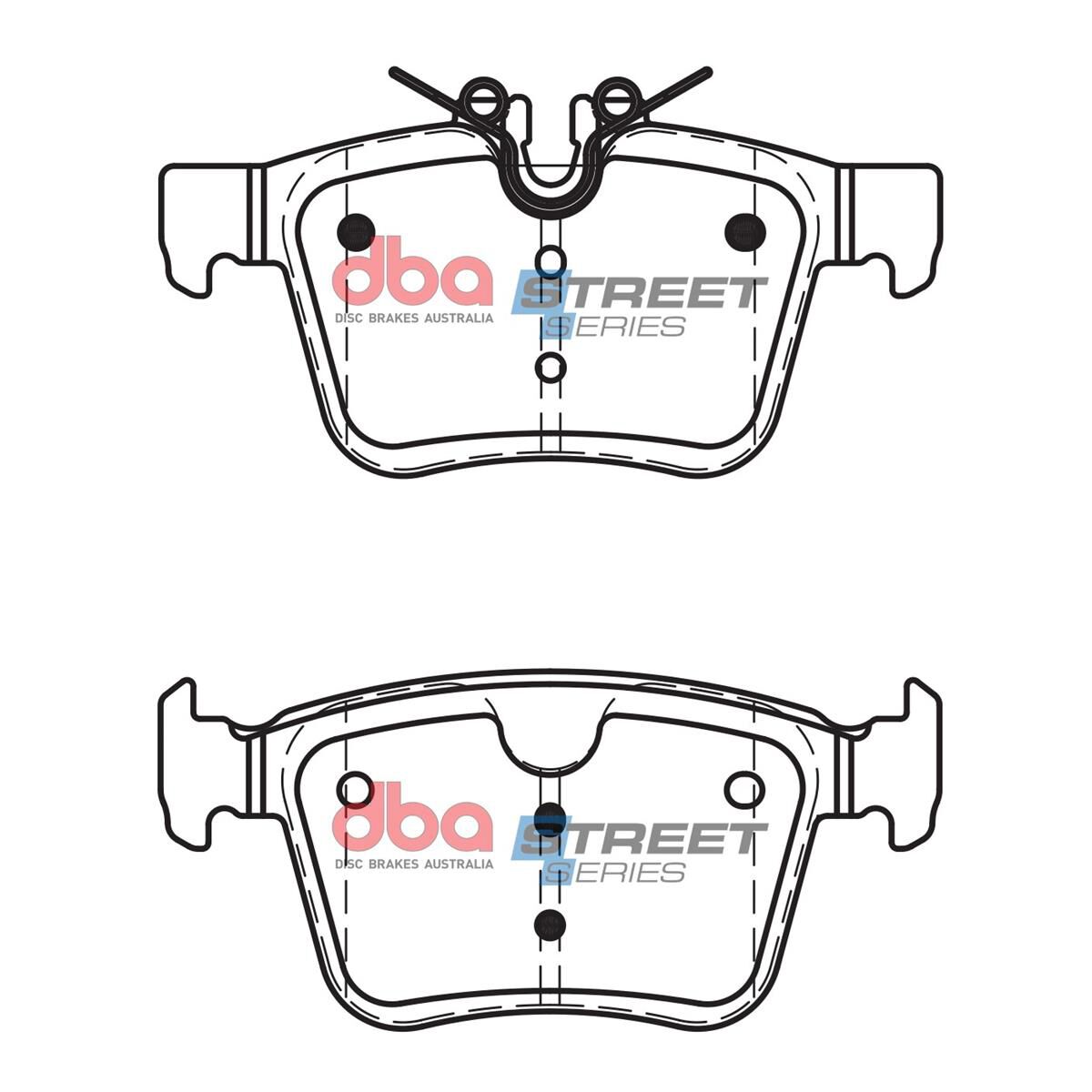 DBA SS STREET SERIES BRAKE PADS [ Land Rover Discovery St / Range Rover St L550 / L551 / L560 2018 on -> R ], , scaau_hi-res