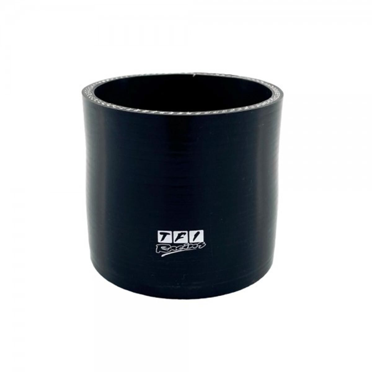 Silicone Hose Black Straight Reducer ID 3.125>3 Inch; Leg Length 76mm; Wall Size 5mm, , scaau_hi-res