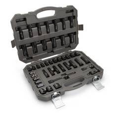 44 PC. 3/8” DRIVE 6 POINT STANDARD & DEEP IMPACT METRIC & SAE SOCKET SET, , scaau_hi-res