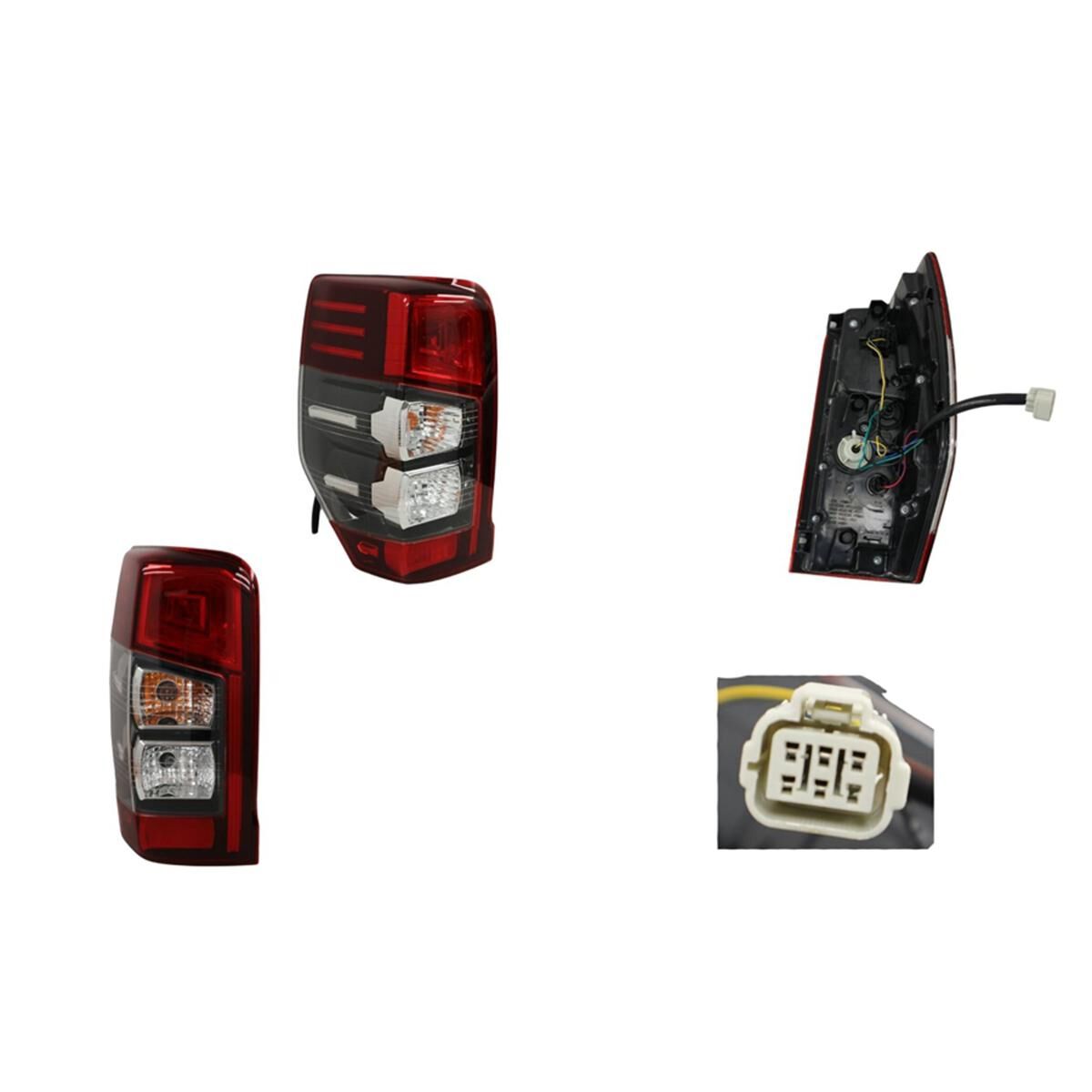 TRITON 11/18- TAIL LAMP UTE (+LED BRAKE LIGHT BAR SURROUND ON TOP SECTION ONLY) (GLX) (NOT FOR TRAY) (L), , scaau_hi-res