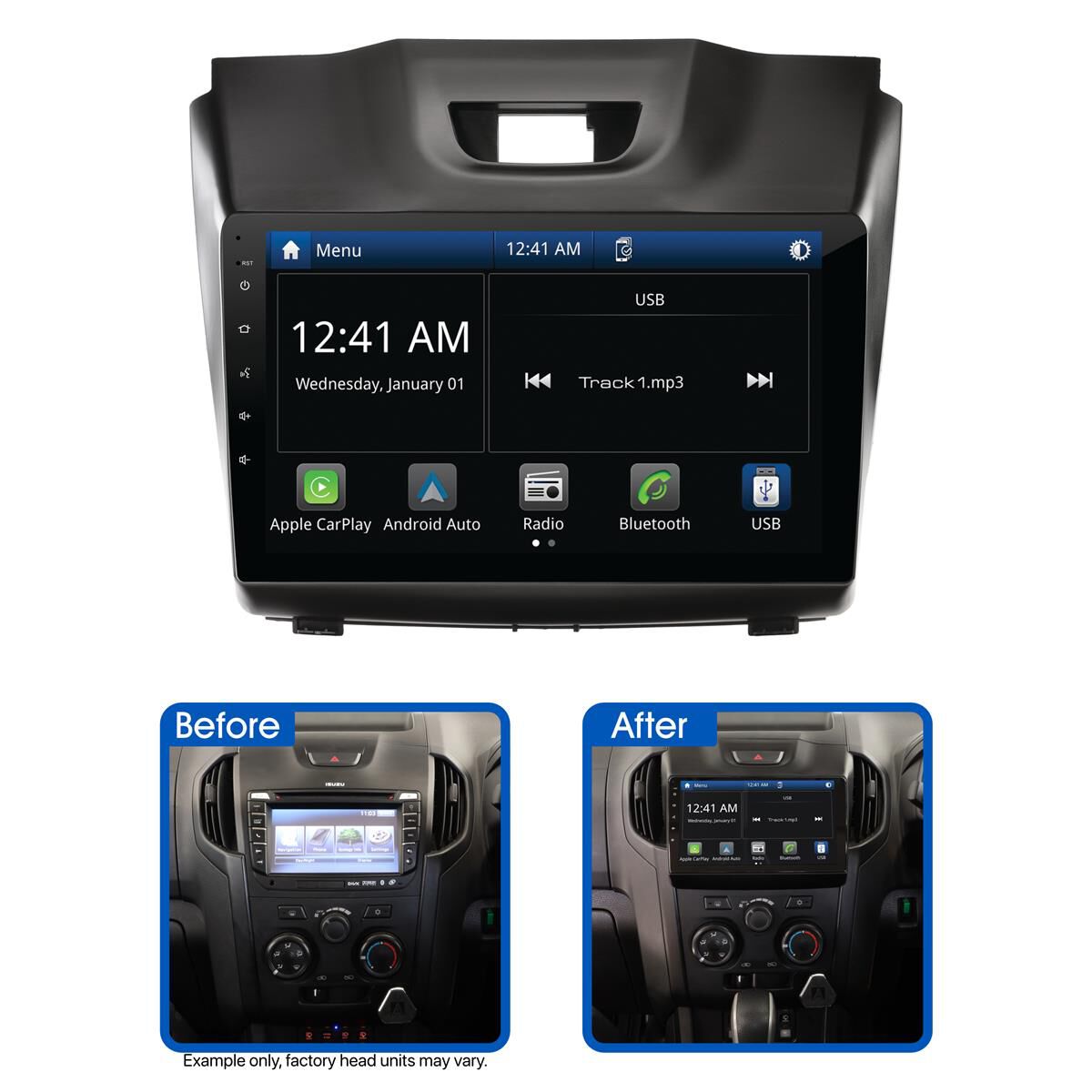 9" MULTIMEDIA RECEIVER TO SUIT HOLDEN COLORADO (INC 7), , scaau_hi-res