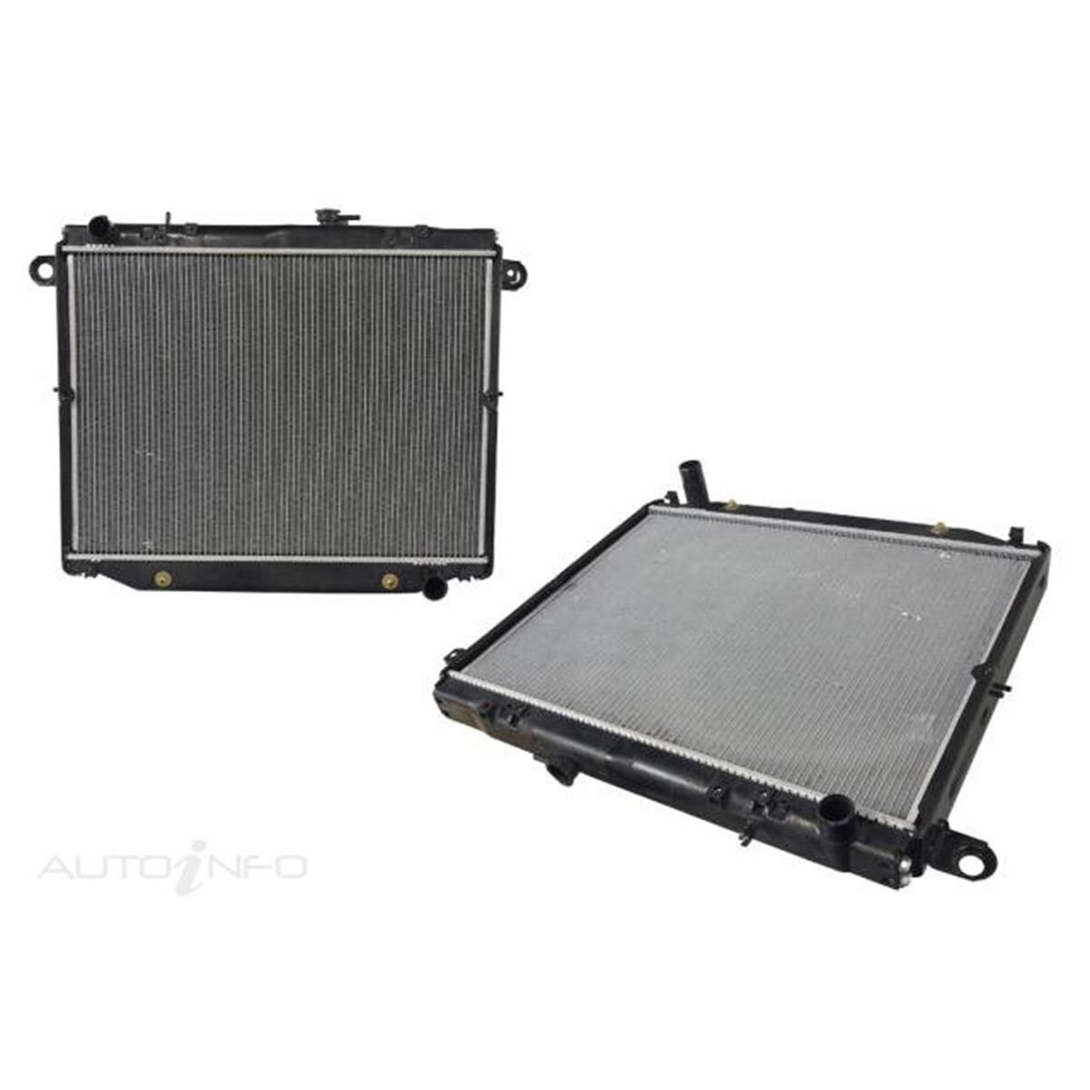 TOYOTA LANDCRUISER  FJ100 SERIES  09/2002 ~ 07/2007  RADIATOR  4.7 LITRE V8 PETROL- (2UZFE), , scaau_hi-res