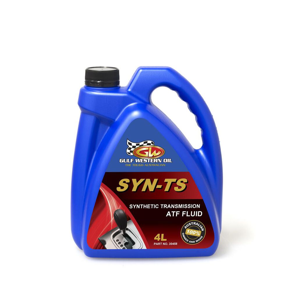 Gulf Western SynTS Transmission Fluid 4L Supercheap Auto