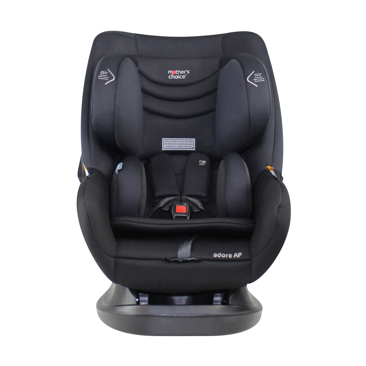 Mother s Choice Adore AP Non ISO Car Seat Black Space 20321