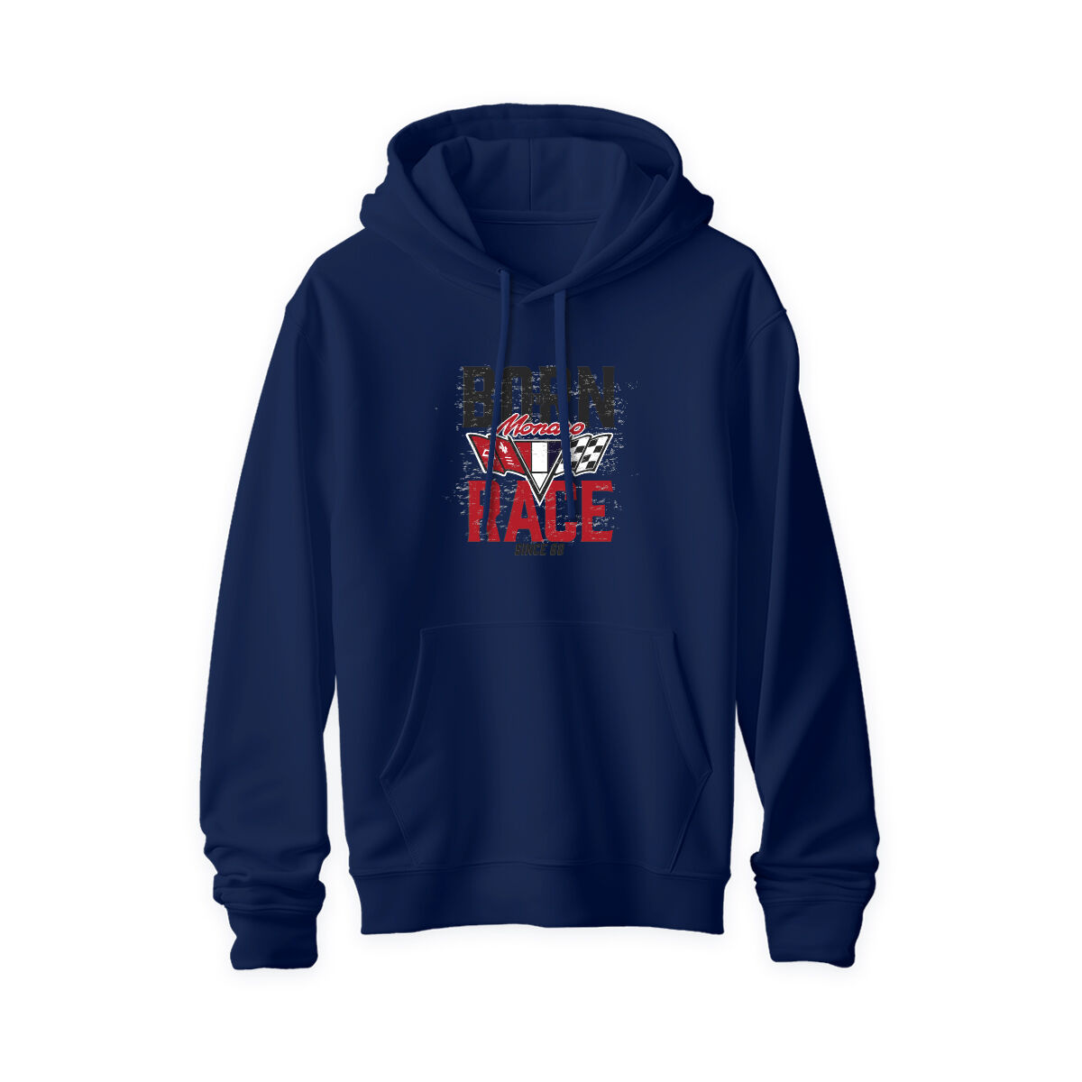 ADULT HOODIE-NAVY [MONARO BORN RACE] [2XL], , scaau_hi-res