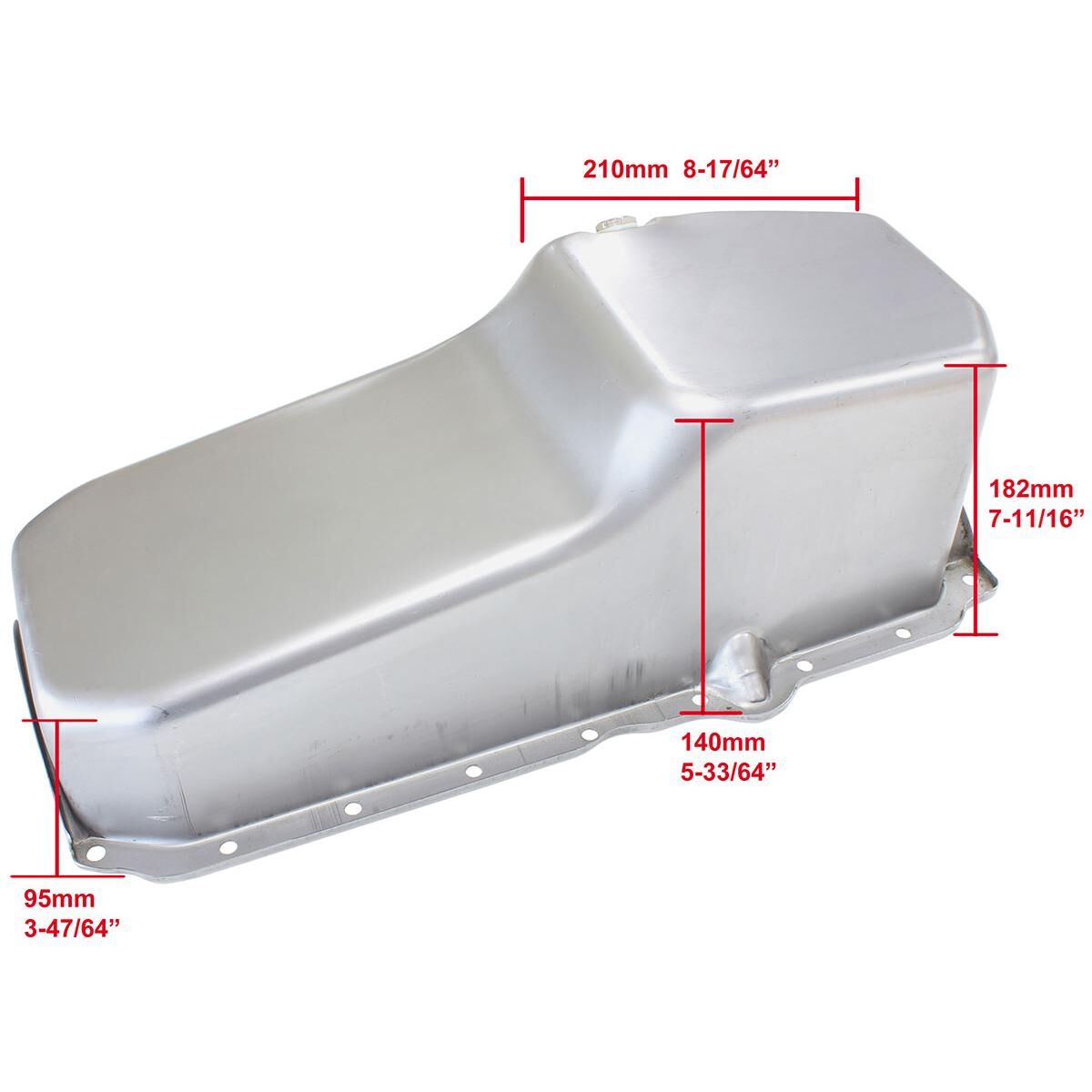 STOCK OIL PAN SBC LATE '86 ON, , scaau_hi-res