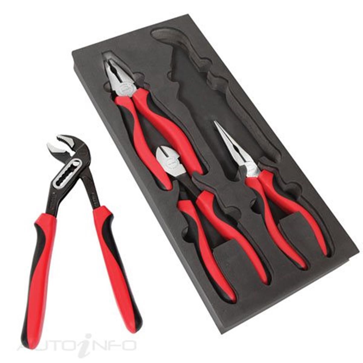 TOLEDO PLIER & CUTTER SET 4PC, , scaau_hi-res