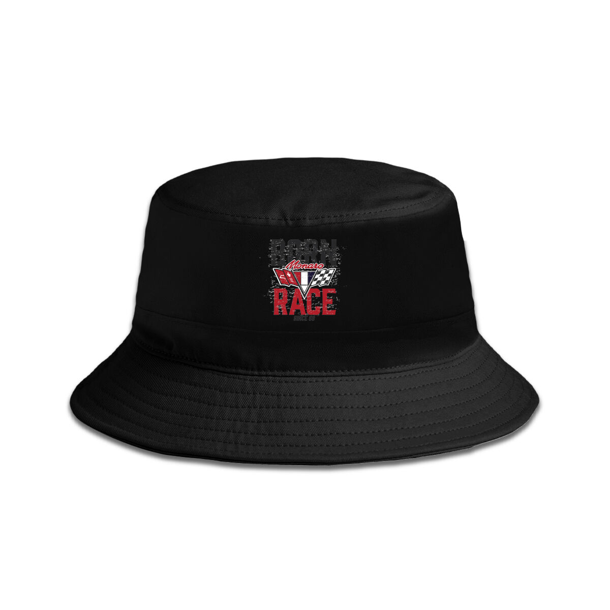 ADULT BUCKET HAT-BLACK [MONARO BORN RACE], , scaau_hi-res