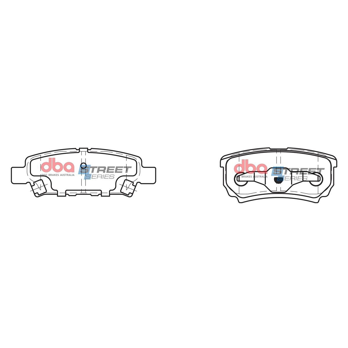 DBA SS STREET SERIES BRAKE PADS [ Chrysler/Dodge/Mitsubishi & Proton 2003-2014 R ], , scaau_hi-res