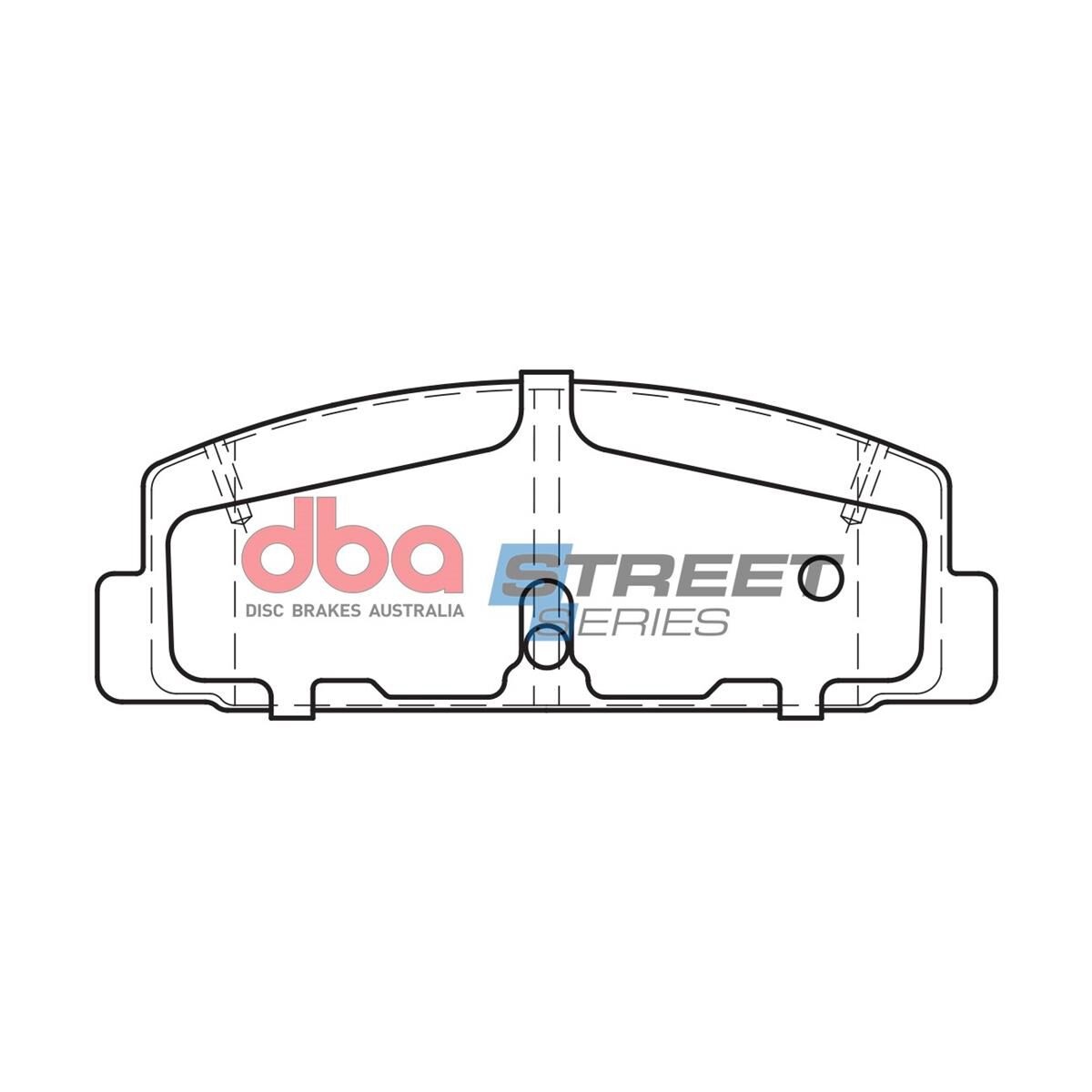 DBA SS STREET SERIES BRAKE PADS [ Mazda 1984-2003 R ], , scaau_hi-res