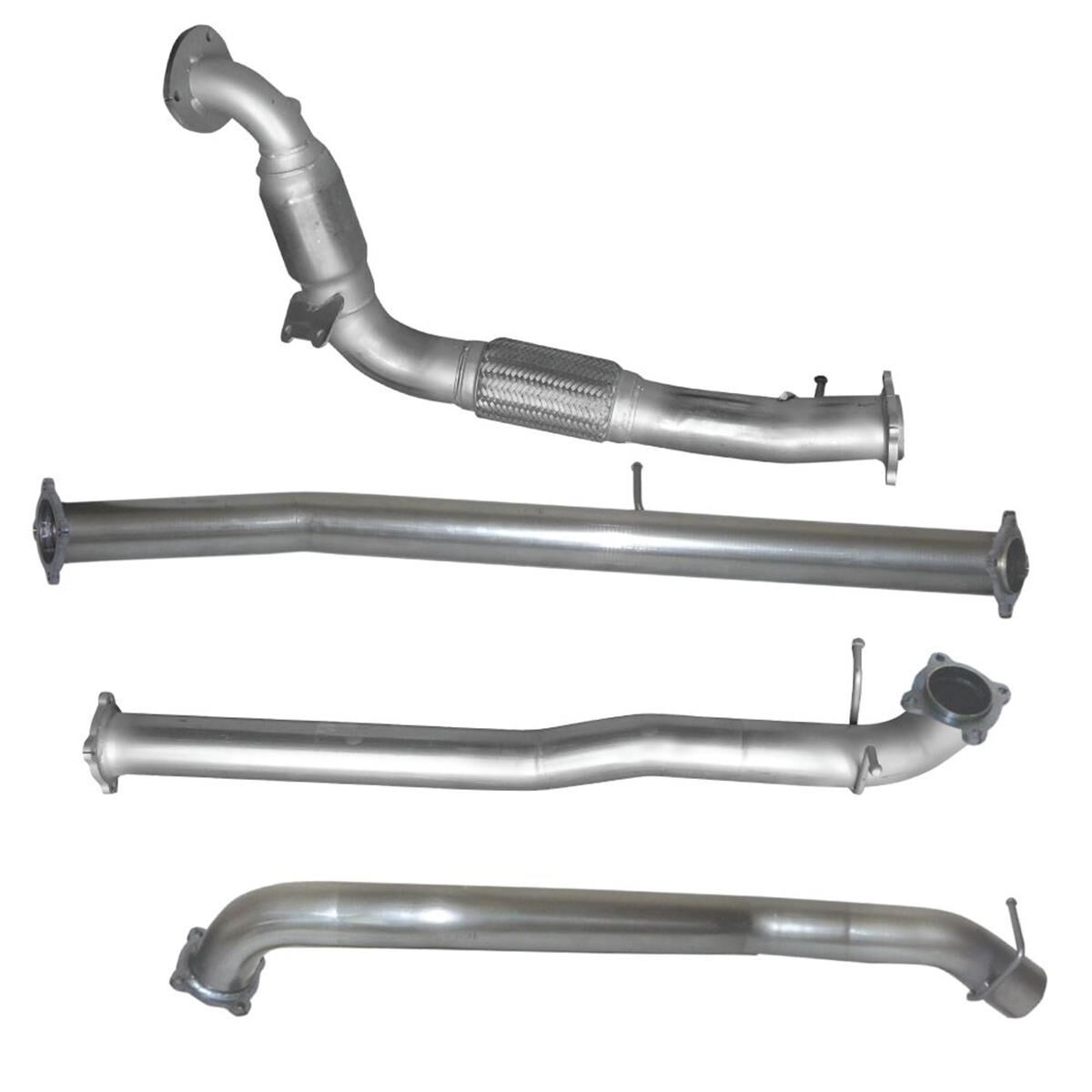 EXHAUST KIT FORD RANGER MAZDA BT50 2WD 4WD 3.2L 2011-08/2016 NON DPF "NO MUFFLER", , scaau_hi-res
