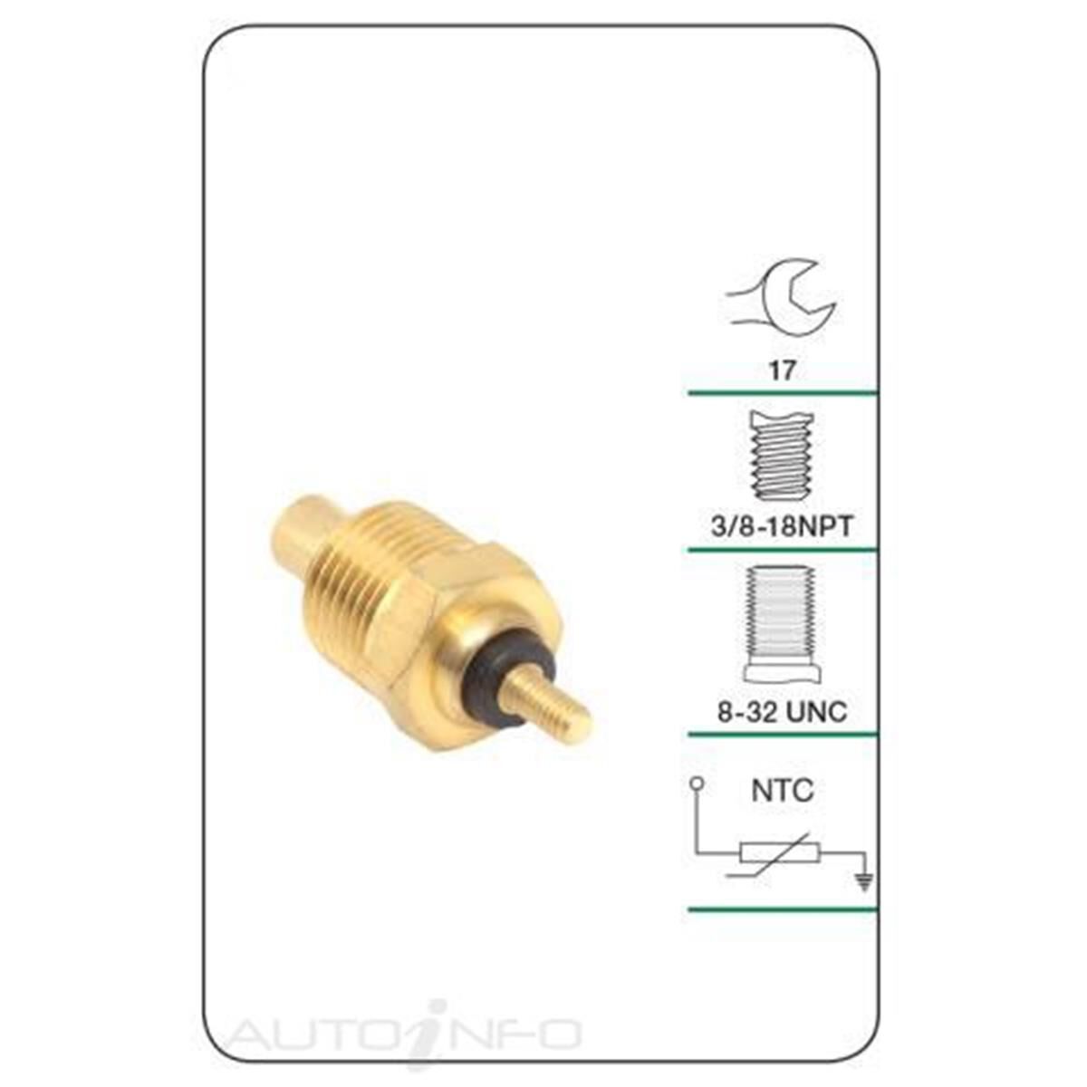 TRIDON WATER TEMPERATURE SENDER (GAUGE), , scaau_hi-res