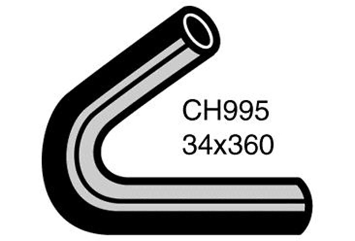 Radiator Lower Hose  - LAND ROVER SERIES 3 88 - 2.3L I4  DIESEL - Manual & Auto, , scaau_hi-res