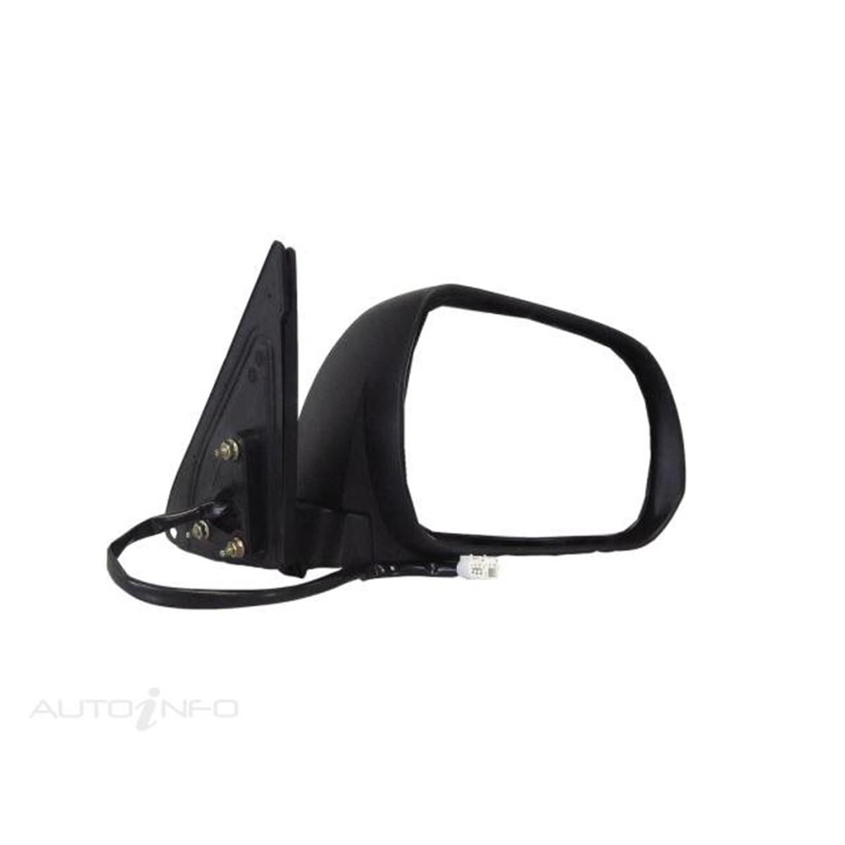 TOYOTA KLUGER  GSU40 SERIES 1  08/2007 ~ 09/2010  DOOR MIRROR BLACK ELECTRIC  RIGHT HAND SIDE  WITHOUT FOLDING  WITH HEATED AND PUDDLE LIGHT, , scaau_hi-res