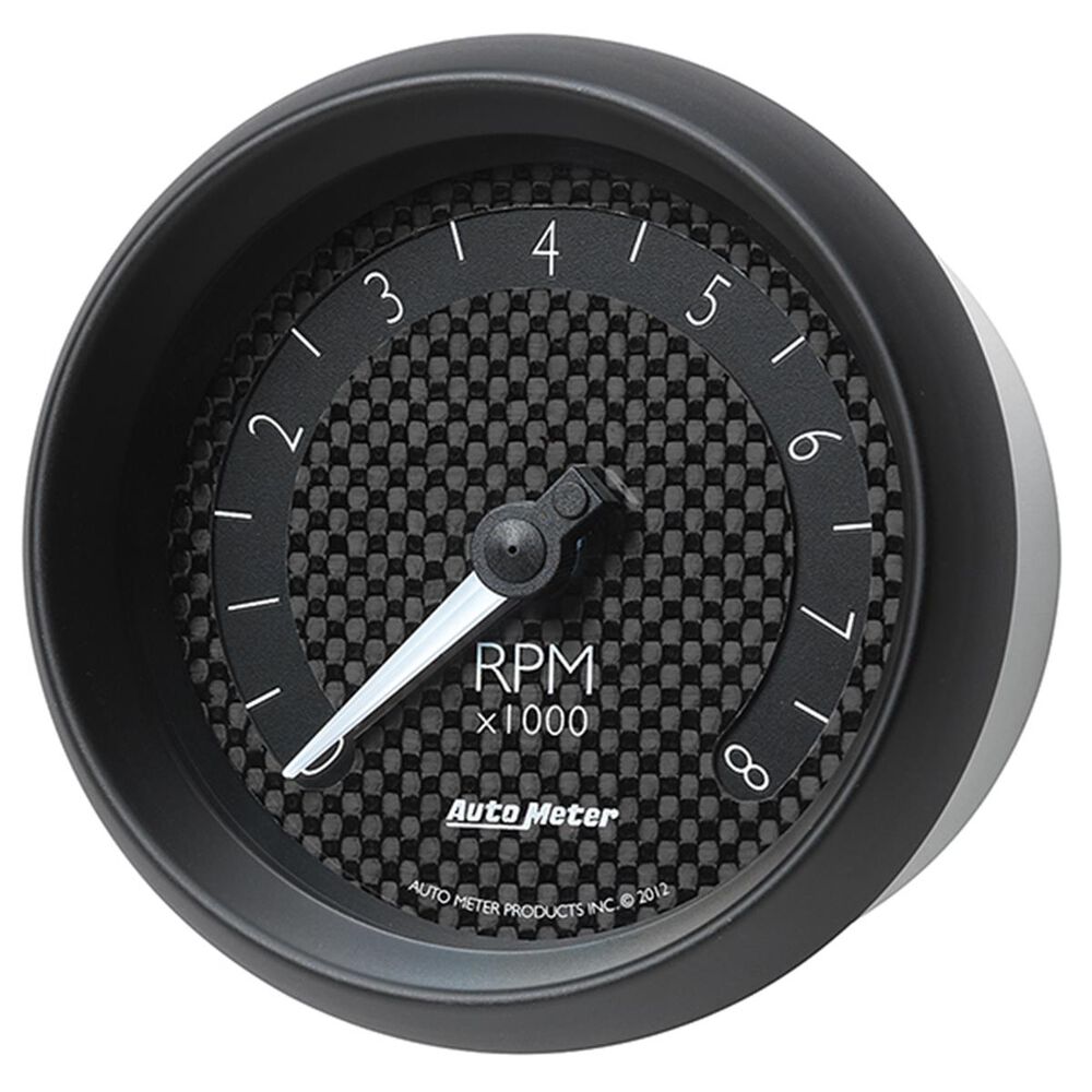 Autometer GT Series Tachometer In Dash Electric 10,000 RPM, 3 3/8