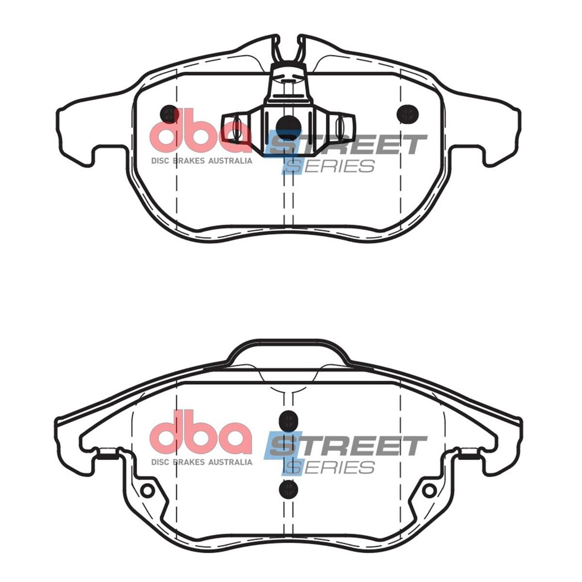 DBA SS STREET SERIES BRAKE PADS [ Holden & SAAB 2003-2014 F ], , scaau_hi-res