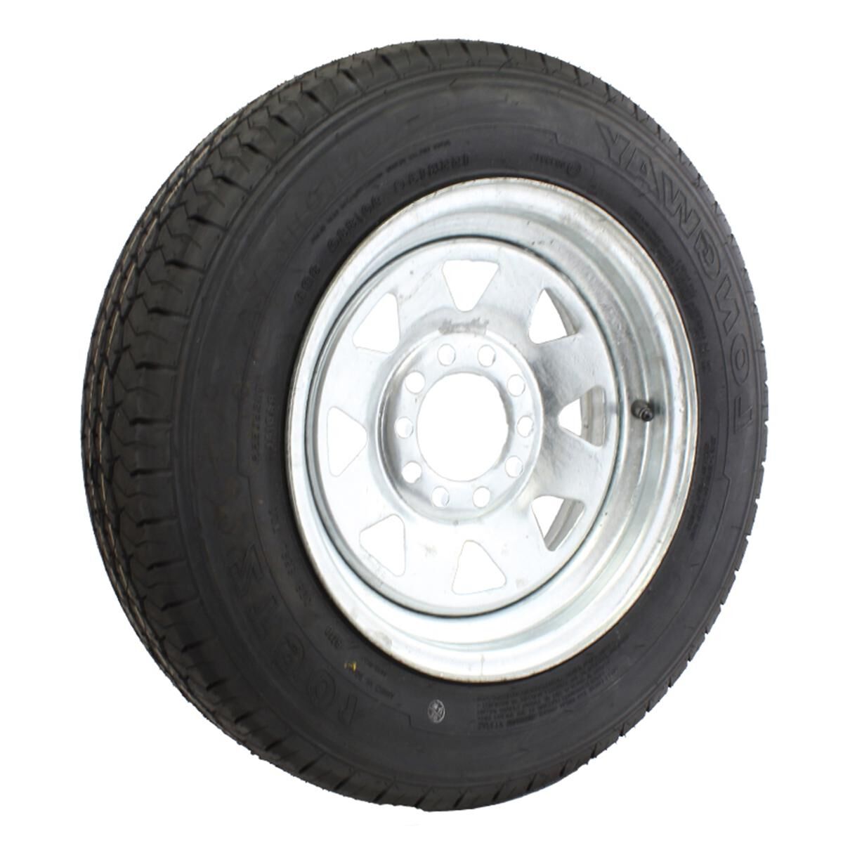 Sunrise Trailer 14" Wheel - Ford, 185R14LT Galvanised, , scaau_hi-res
