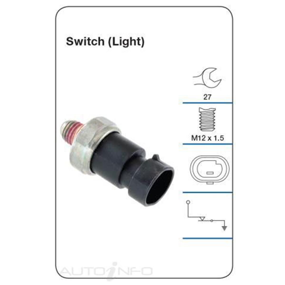 TRIDON OIL PRESSURE SWITCH (LIGHT), , scaau_hi-res