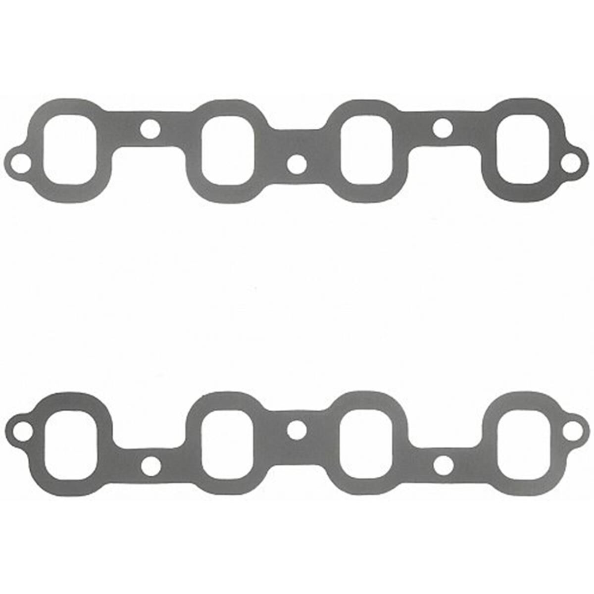 SB CHEV INTAKE GASKET SET SB2 .120 THICK 1.40" X 1.90", , scaau_hi-res