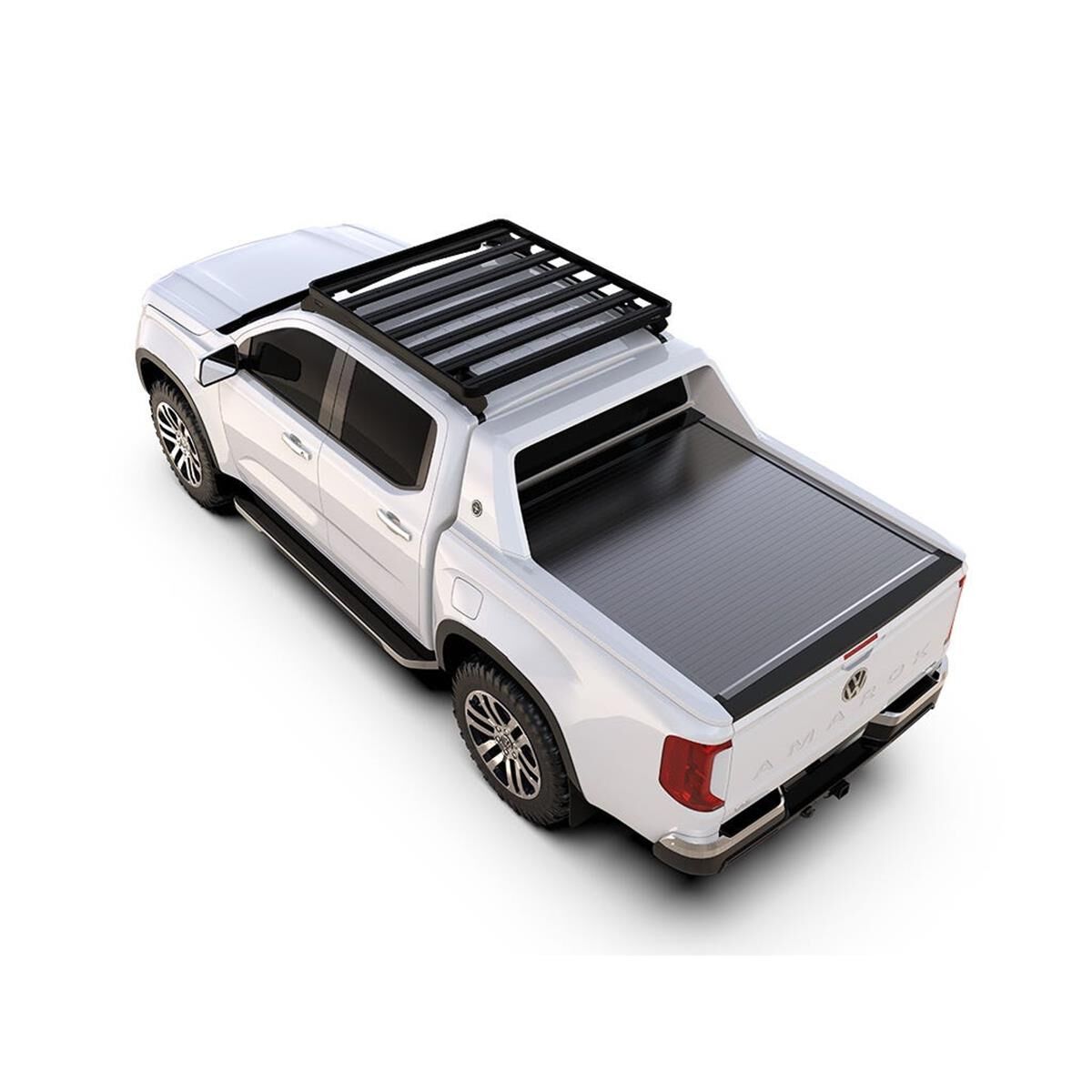 FRONT RUNNER FORD RANGER T6.2 DUAL CAB (2022-ON)/VOLKSWAGEN AMAROK (2023-ON) DUAL CAB SLIMLINE II ROOF RACK KIT, , scaau_hi-res