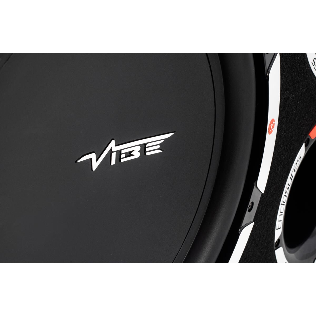 Vibe Slick Dual Subwoofers with Compact Enclosure 12