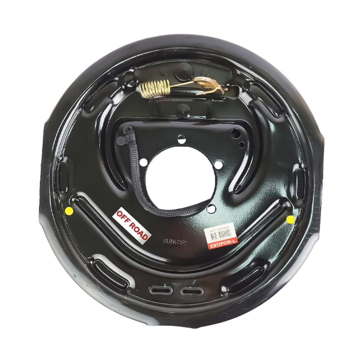 Sunrise 10" Off Road Electric Backing Plate Pre Studded Left Hand Side, , scaau_hi-res