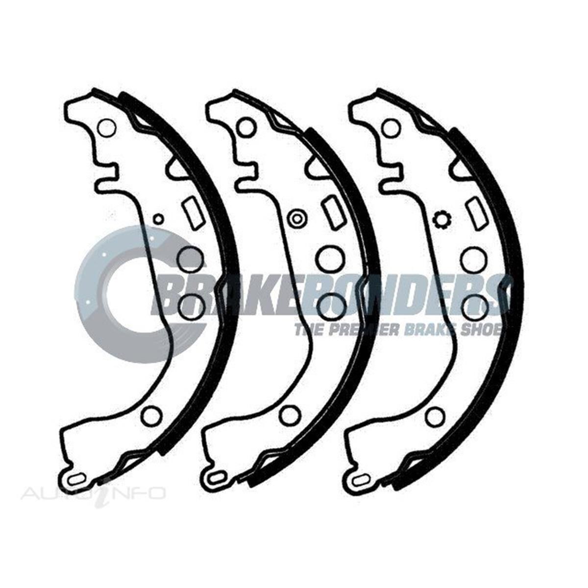 Brake Shoes - Toyota 200mm, , scaau_hi-res