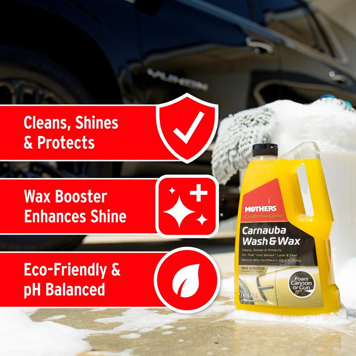 MOTHERS CALIFORNIA GOLD CARNAUBA WASH & WAX, , scaau_hi-res